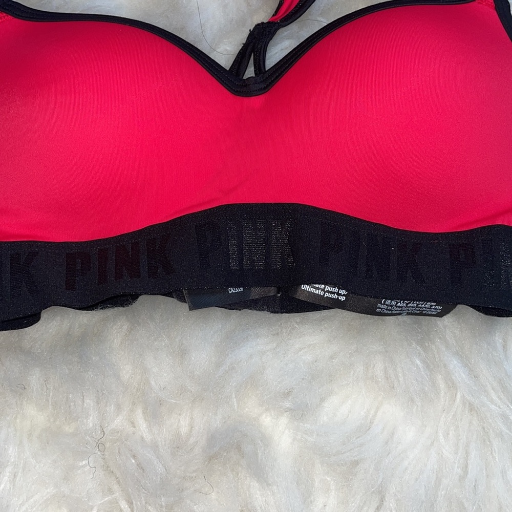 Pink Victoria’s Secret Ultimate Push-up Bra Sz XS. - Picture 5 of 5